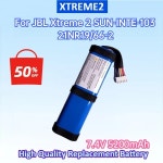 Xtreme 2 SUN-INTE-103 21NR19/66-2 Bluetooth 스피커 배터리 용 새 7.4V 5200mAh 교체 : 압록강무역