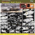 드래곤 6788 1/35 2 차 대전 독일 Sd.Kfz.3 Maulier 하프 트랙 미트 3.7cm 인쇄 총구 브레이크 금속 : 제케산업