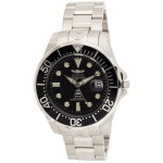 남성 3044 스테인리스 스틸 프로 다이버 자동 시계 Black 47mm : 은이3