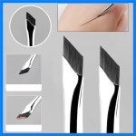 카르싱걸 업그레이드 블레이드 아이라이너 브러쉬 울트라 씬 파인 앵글 플랫 아이브로우 브러쉬 언더 더 아이즈 정밀 디테일 브러쉬 : 미스트릴