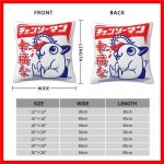 해피 포치타 체인소 맨 베개 커버 인쇄된 폴리에스터 쿠션 커버 장식 베개 커버 홈 스퀘어 45X45cm : 트렌드홈