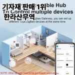 스마트 라이프를 통해 Zigbee 장치용 홈 자동화를  Alexa Google 홈 Tuya 유선 허브 게이트웨이와  작동 : 압록강무역