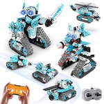 앱 및 리모컨이 포함된 Amy Benton STEM 로봇 빌딩 키트 6세 어린이를 위한  Blue : 해피어마켓1