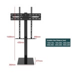 휴대용 tv 바닥 스탠드 - 스탠드, 32-65인치 높이 거실용(트레이 침실 프리 펀치  3265inch No Pallet1520mm : 어썸셀렉