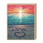 보석십자수 노을과 사랑 보석십자수캔버스 diy재료 : 주식회사유마켓