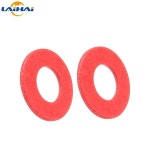 절연 플랫 와셔 플레인 개스킷 패드 링 스페이서, 레드 스틸 페이퍼, M2 M2.5 M3 M4 M5 M6 M8 M10 M12 M14 M16, 20 개, 100 개 : sumisumi9