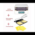 호환   핫 플레이트 디지털 납땜 예열 재 스테이션 PCB SMD 보드 납땜 플레이트 가열 테이블 수리 도구 G3061 PD65W : 모아모아일일