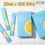 [100% NFC 레몬15개 착즙] 보넬드 아이엠 레몬 즙 스틱 원액 수 20ml 15포 3박스 : 다아잇소
