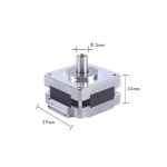 프린터 2상 39 모터 장비 3D 기계 저항 고온 스테퍼 39BYGH34 stepper motor : 다드림샵 열