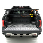 파츠매니저 KGM 무쏘EV 적재함 스크래치 방지 체크판 플레이트 : PARTS MANAGER