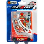 FLAT 2 FAST 스피드 카드 레이서 U2013 고속 카 레이스용 포켓 레이싱 타이어 Cobalt Blue : 다산다..