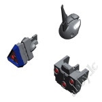 HG 1/144 MS-06-SSP 경찰 Zaku Anubis TX-040 수지 사령관 안테나 스나이퍼 스코프 전술 바이저 부품 고급 gquuuuuux : 더엑시스