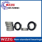 WZZG 10PCS 비표준 얇은 벽 링 69/42 61905-24 6905/24-2RS 24 42 9mm 6905-24 2RS 10Pcs : 스냅구매