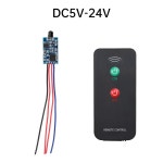 2 5V 키 스위치 리모컨 수신 모듈 학습 유형 코드 전송 리시버 24V  5V 24V 2 : 팬토피아쇼핑