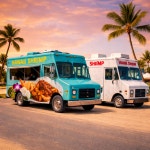 하와이안쉬림프 갈릭버터새우 감바스 캠핑음식 통새우 밀키트 2인분 하와이새우트럭 : 알로하하와이