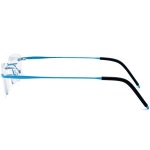 호닐레이 티타늄 안경 프레임 남녀용 무테 H7302 Black : 다산다4