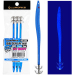 루웍스 LWT-266 슬림 이카스틱 싱글 3개입 한치스틱 블루, 11cm : 철아낚시가자