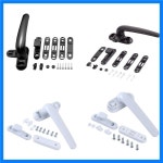 침실 거실에 대 한 문 새시 잠금 핸들에 유니버설 알루미늄 합금 창 : 더엑시스