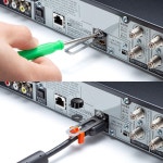 Sanwa Supply I  O 잠금 HDMI-WIDE (AV 수신기 용 HDMI 플러그 지원) CA-NB007 : Amanect.st