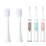 Jianpai JD002 소닉 전동 칫솔 소프트 듀폰 강모 노즐 용 4/8pcs 교체 헤드 : 선업공덕보시