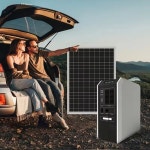 실내외 겸용 1000W 리튬인산철 태양광 휴대용 발전소 가정용 : CN무역1