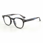 할리 HARLEY 두꺼운 뿔테안경테 얼굴작아보이는 안경테 H7323 C2 블루데미 : OPTICAL MANIA