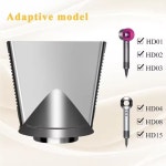 HD 시리즈 헤어 드라이어용 2세대 살롱 집중 노즐 - HD01/02/03/04/08/15 모델에 맞는 범용 부착물 : 더코튼라이프