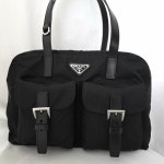 프라다 포코노 투포켓 나일론 숄더백 볼링백 : 봉다리룸