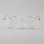 할리 HARLEY 동글이 뿔테안경테 얇고 가벼운뿔테 H5496 C2 투명 : OPTICAL MANIA