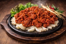 영주 황토골 인삼석갈비 500g (매운맛) : 삼미 황토골