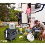 UPS 5000W 방수 휴대용 발전소 110V 220V 태양광 시스템 : CN무역1