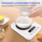 PC 사워도우 스타터 워머 온도 조절 예약 발효 기능 가정용 매트 반죽 조절기 White US rules : 필수템공장