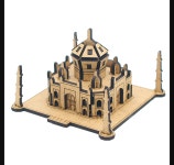 [다복점빵] 모또 나무 입체퍼즐 세계 랜드마크 타지마할 (인도 이슬람 건축) : 다복점빵