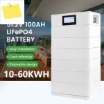 Lifepo4 고전압 200v 태양광 발전소 10Kwh 적층형 리튬 이온 배터리 올인원 가정용 에너지 저장 장치 : CN무역1