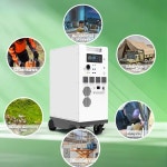 아프리카에서 도구, 가정 및 비상 전력 공급고용량 5KW 태양광 발전기 : CN무역1