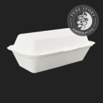 V339461 펄프핫도그용기 PC750 400개 [배달 포장 일회용기] : 바닐라몬드