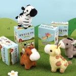 목장친구들 인형 랜덤 키링 봉제열쇠고리 동물피규어키링 미니동물인형 : 웰초이스마켓