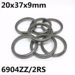 10pcs 6904ZZ 6904-2RS 얇은 벽 볼 베어링 20x37x9mm 베어링 강철  6904 6904Z 6904RS : 십삼플렉스