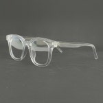 할리 Harley 사각 뿔테 안경테 투명안경테 H5303 C14투명화이트 : OPTICAL MANIA
