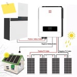 DERUN OEMODM 중국 저가 태양광 에너지 시스템 공급업체 48V 3KW 형 발전 : CN무역1
