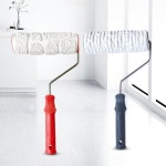 벽용 질감 페인트 롤러 고무 스탬프 폴리우레탄 도자기 휠 양각 도구 : 왠즈데이마켓