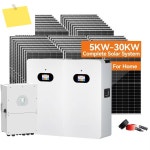 다운이스 완벽한 태양광 발전 시스템 솔라 키트 10Kw 지붕 설치형 하이브리드 에너지 저장 가정용 : CN무역1