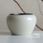 [다도 퇴수통] 예향원 경덕진 초목재 분청 도자기 퇴수기 350ml E-10900 : 예향원