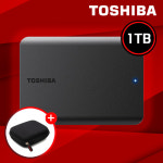 도시바 Canvio Basics 칸비오 베이직 A5 1TB 외장하드(파우치포함) : 신한씨앤아이