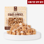 [강아지의날] 유통기한임박 오늘은 스테이크 큐브 트릿 강아지 간식 육포 닭고기, 300g, 1개 : 예스몽 yes Mong