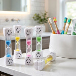 치아 양치질 양치 모래시계 3분 어린이집 어린이날 선물 : 율하수