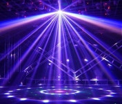 클럽 조명 노래방 파티 파티룸 천장형 무대조명 회전 사이키 무대 행사 : 릴리유스마켓