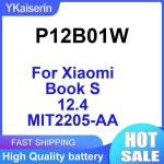 샤오미 북 S 12.4 MIT2205-AA용 4920mAh 노트북 배터리 급속 충전 P12B01W : 제이제이엠투