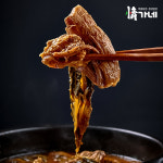 정가네 뼈없는 순살 감자탕 2팩 2인분 뼈해장국 밀키트 우거지 캠핑음식 맛집 : 심가네 푸드