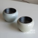 [다도 퇴수통] 예향원 경덕진 초목재 분청 도자기 퇴수기 350ml E-10900 : 예향원